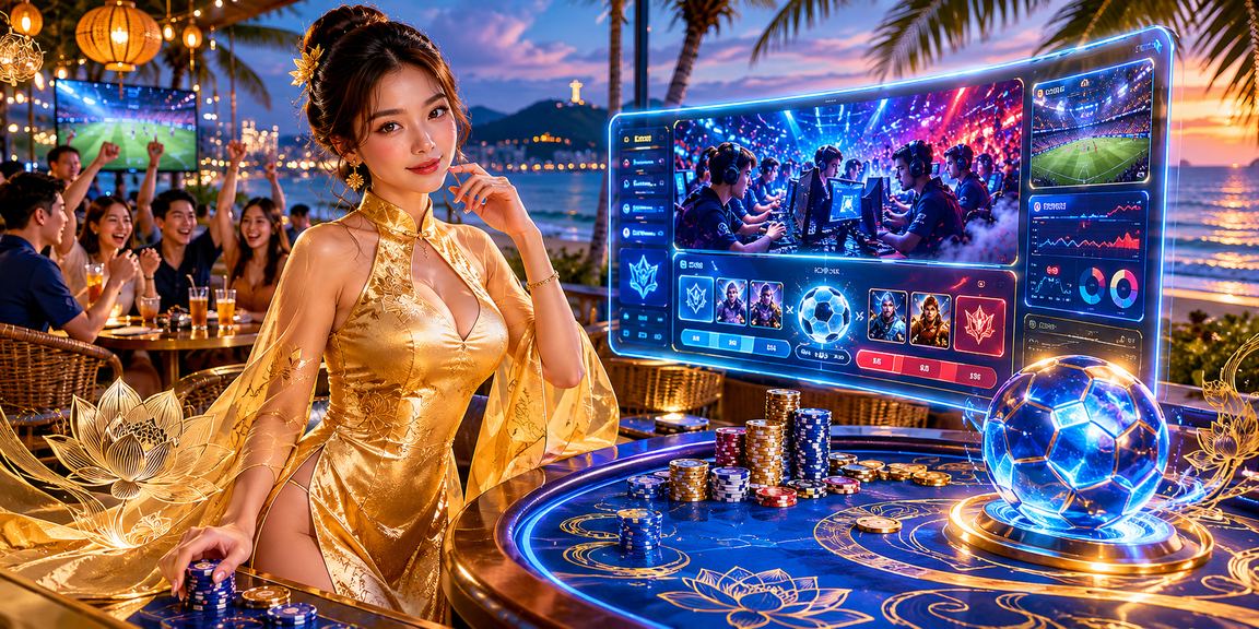 Cô gái trong trang phục áo dài tham gia cá cược esports tại Vũng Tàu